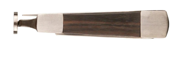 Pfeifenbesteck chrom / Holz 3teilig